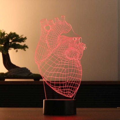 Lovity™ Kalbim Seninle - 3D Gece Lambası