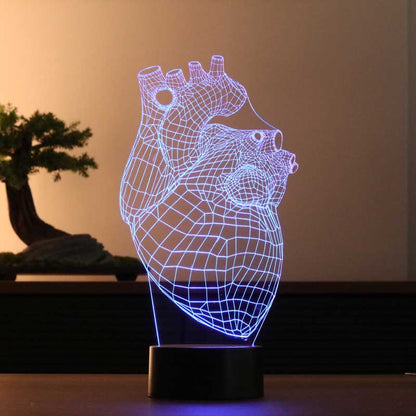 Lovity™ Kalbim Seninle - 3D Gece Lambası